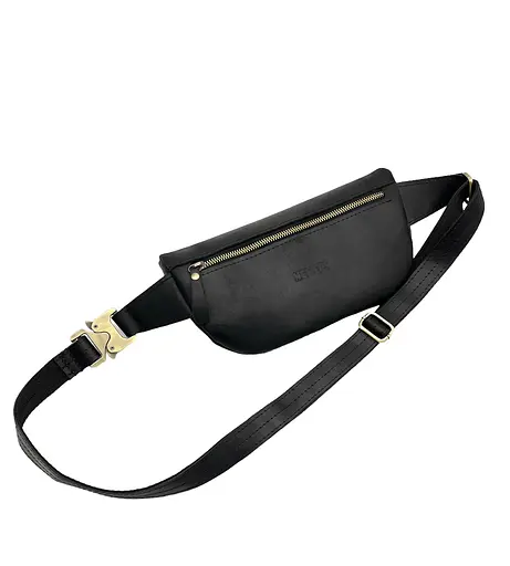 Кожаная мужская сумка-бананка Newery sum0026731 - фото 9