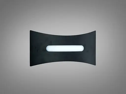 Світильник LED фасадний Diasha чорний 4W 4 промені - фото 3