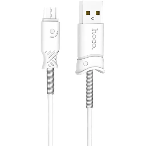 Кабель Hoco X24 Pisces charging data cable for Micro Білий