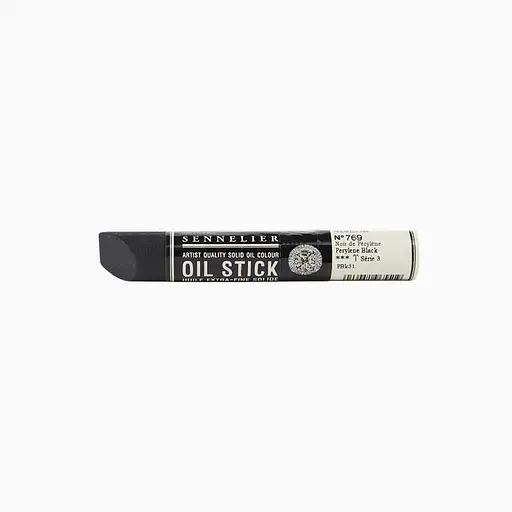 Фарба олійна у формі пастелі Sennelier Oil Stick, 38 мл, S3, Периленовий чорний (Perylene Black)
