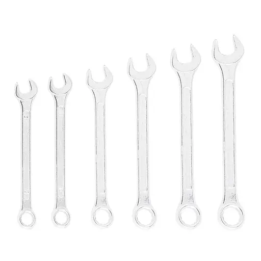 Набір комбінованих ключів Top Tools 8-17 мм 6 шт 35D355 - фото 1