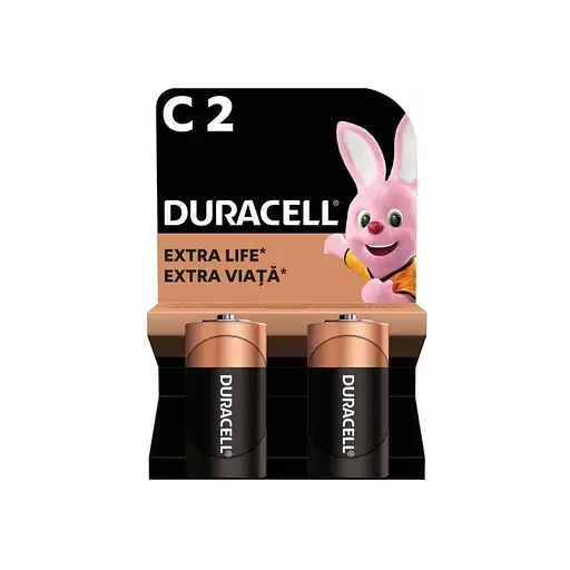 Батарейка Duracell LR14/C Power Plus (2шт) - фото 1