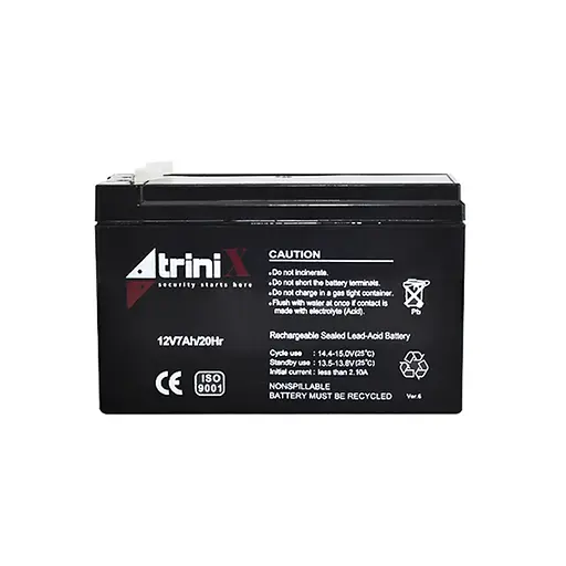 Аккумуляторная батарея 12В 7Ач Trinix 12V7Ah/20Hr AGM свинцово-кислотная (44-00044) - фото 2