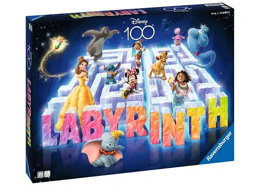Настільна гра Ravensburger Божевільний лабіринт. 100 років Діснею (Das verruckte Labyrinth - Disney 100) (англ.) (PS020)