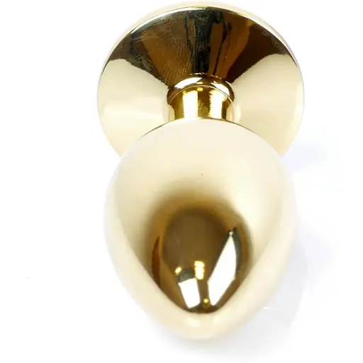 Анальна пробка Boss Of Toys Boss Series - Jewellery Gold Plug Rose S, BS6400018, Золотий / Світло-рожевий - фото 5