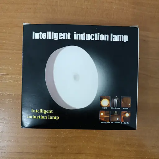 LED світильник діаметр 87 мм. з акумулятором з датчиком руху, на магніті/липучці - фото 8