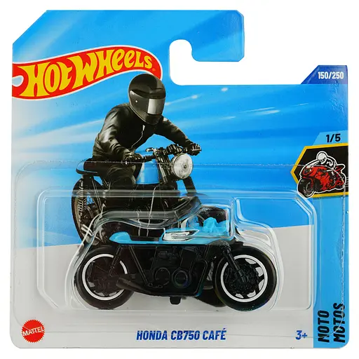 Базовая машинка Hot Wheels Moto Honda CB750 Cafe черная (5785) JBB79-N521      
