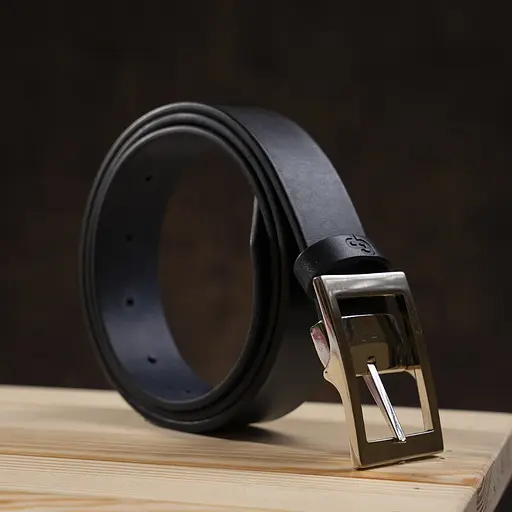 Ремінь шкіряний Grande Pelle чоловічий 3,4х120 см acs0014879 - фото 3