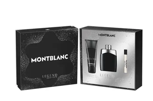 Набір Montblanc Legend 100мл туалетна вода, 7,5мл туалетна вода, 100мл гель для душу - фото 1