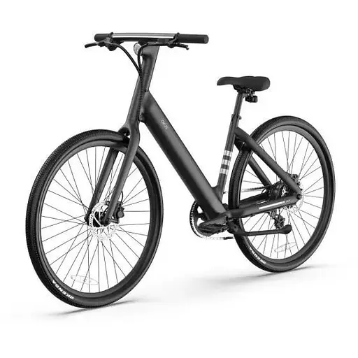 Електровелосипед OKAI EB60 чорний 28', 350(550)W, 9,6Ah, 61. 2km, 25km\h, NFC, App, 23kg - фото 1