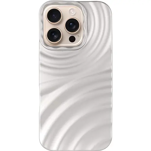 Чохол Epik TPU MonoWave для Apple iPhone 16 Pro Max 6.9 Light Gray - фото 2