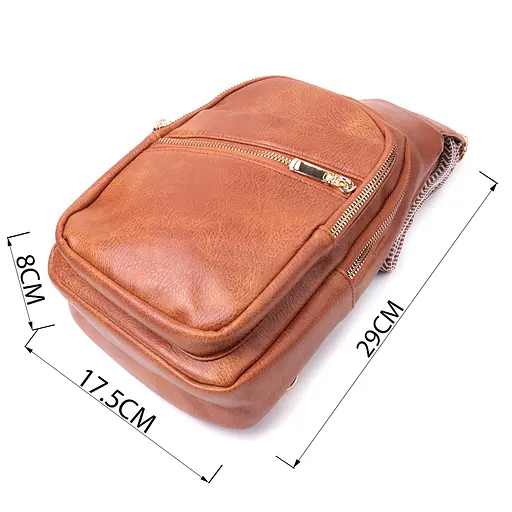 Женская сумка Vintage с одной лямкой через плечо из экокожи 17.5х29х8 см sum0026951 - фото 3