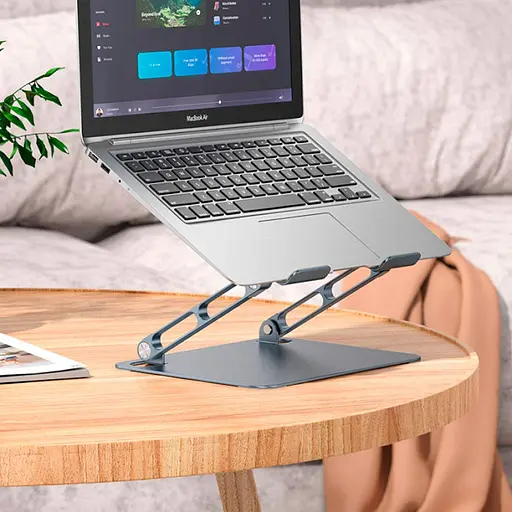 Подставка для ноутбука Borofone BH115 Plus Metal Gray (128447) - фото 7