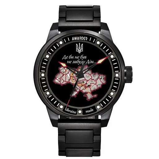 Годинник Awarder 058 Де би не був All Black Steel