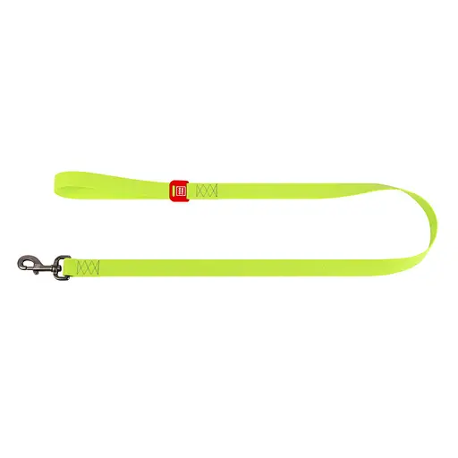 Водостойкий поводок для собак Waudog Waterproof L-XXL Ш 25 мм Д 122 см салатовый - фото 3