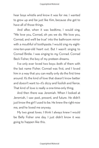 We'll Always Have Summer. The Summer I Turned Pretty. Book3 - фото 4