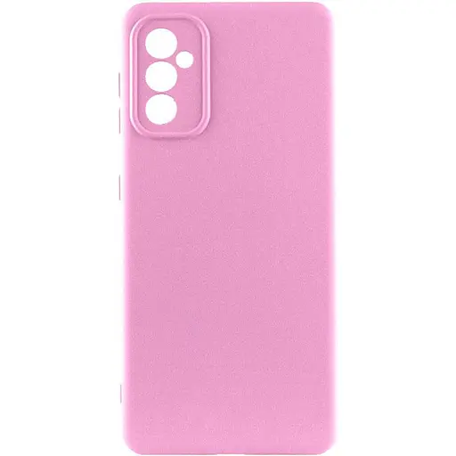 Чохол Getman TPU Liquid Silk Full Camera для Samsung Galaxy A55 Рожевий/Pink
