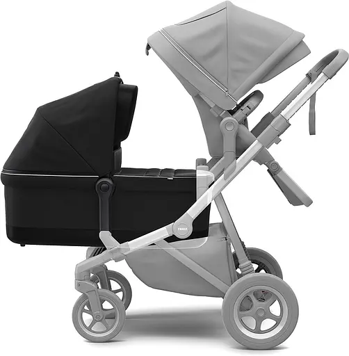Люлька Thule Sleek Bassinet Midnight Black (TH 11000101) - фото 3