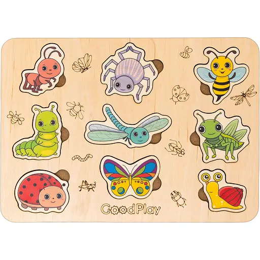 Пазл-сортер GoodPlay Комахи (PS-4-020)