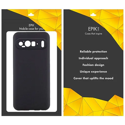 Чохол TPU Epik Black Full Camera для Google Pixel 9 / 9 Pro Чорний - фото 2
