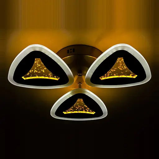 Люстра світлодіодна VALESO V K39978-3 GD з пультом - фото 5