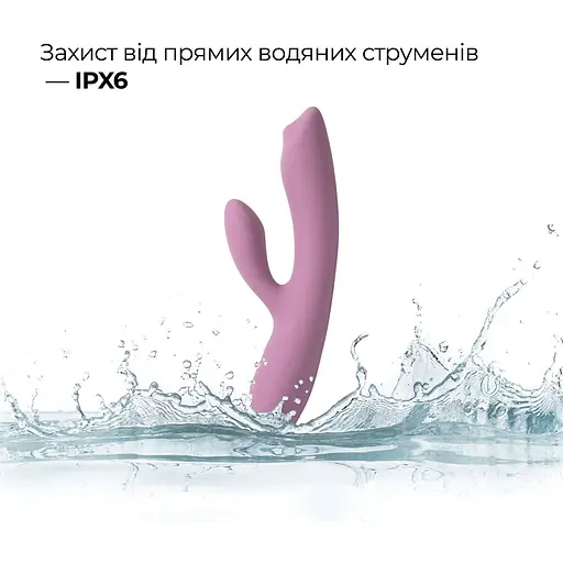 Вібратор-кролик із перлинною стимуляцією точки G Svakom Trysta Neo Violet - фото 8