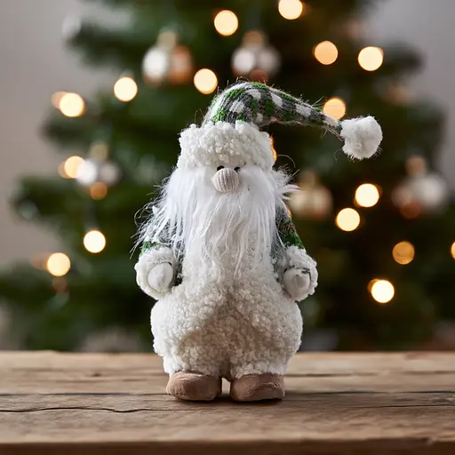 Новорічна фігурка Скандинавський Санта 15×14×38 (см) новорічний декор Yiwu CR-4-6