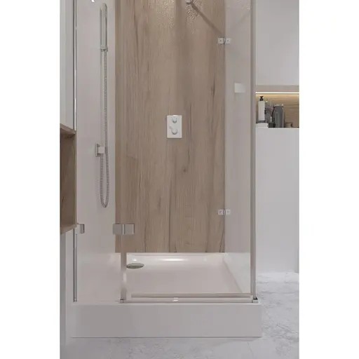 Душевая кабина Qtap Capricorn CRM1099SC6 Clear, прозрачный, хром - фото 6