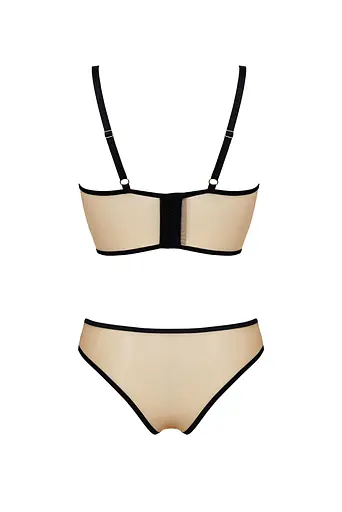 Сексуальний комплект Casmir Denerys S/M бежевий - фото 4