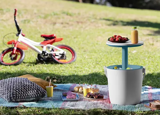 Стіл - бар пластиковий Keter Go Bar кремовий - фото 5