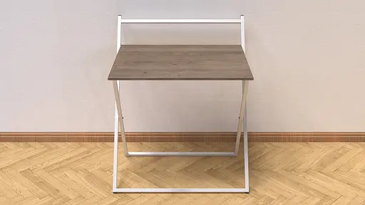 Стол трансформер Компакт 3 750x790x720 Белый металл ДСП Дуб Сонома Трюфель 16 мм FRD-104687 - фото 4