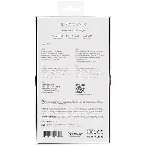 Вібратор Pillow Talk Sassy Teal 19.8 см блакитний - фото 7