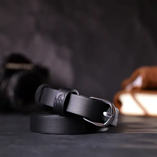 Ремінь шкіряний Grande Pelle жіночий 1,4х110 см acs0026953 - фото 7