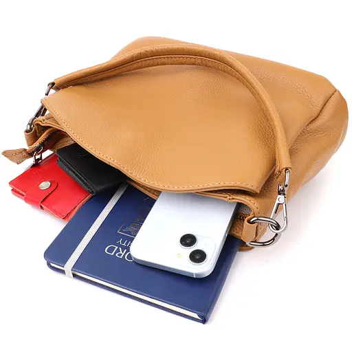 Женская сумка Vintage из натуральной кожи 27.5х18.5х11 см sum0027602 - фото 10