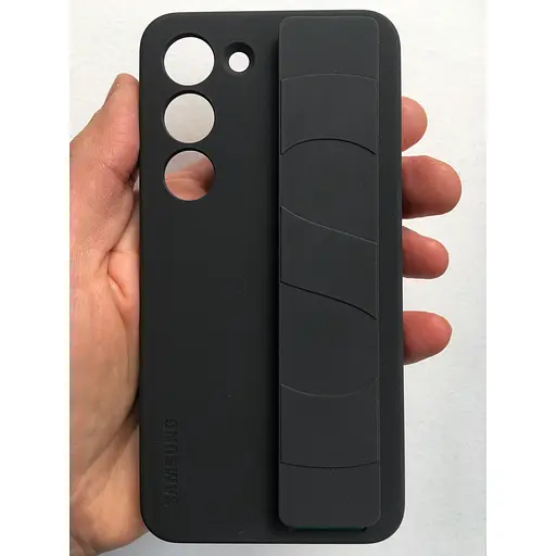 Оригнальний силіконовий чохол Samsung Silicone Grip Cover для Samsung Galaxy S23 EF-GS911TBEGRU Black - фото 11