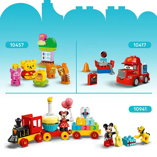 Конструктор LEGO DUPLO Disney Микки Маус Клубный дом и автомобиль 27 деталей (10454) - фото 12