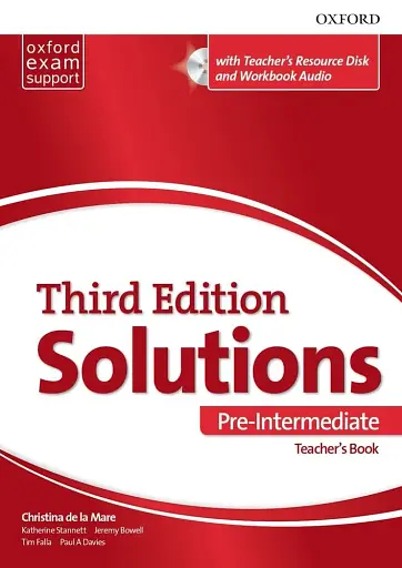 Solutions. Pre-Intermediate Teacher's Pack