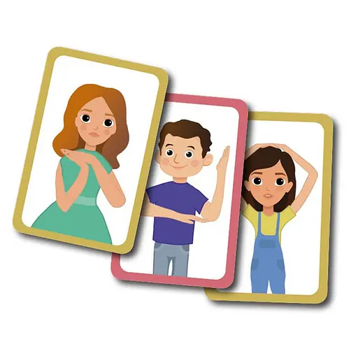 Розвиваюча дитяча карткова гра "Повторюй за мною" 1080002, II рівень складності 36 карточок - фото 2