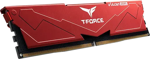 Оперативная память Team 32GB (2x16GB) DDR5 6400MHz T-Force Vulcan Red (FLRD532G6400HC40BDC01) - фото 3