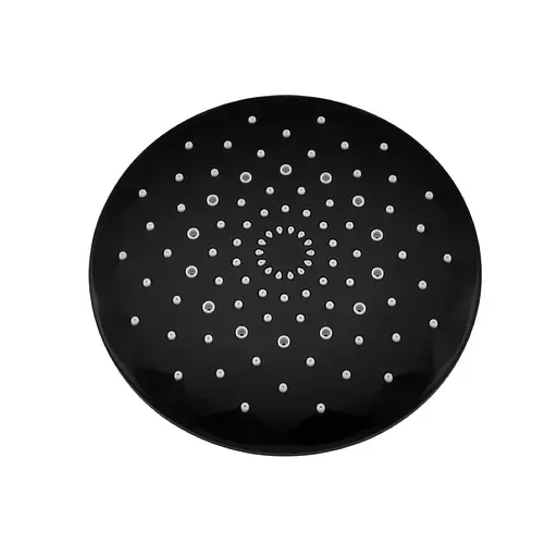 Душевая система Frap F2449-6, поворотный излив - переключатель на лейку, 3 режима, черный/хром, Черный матовый - фото 7