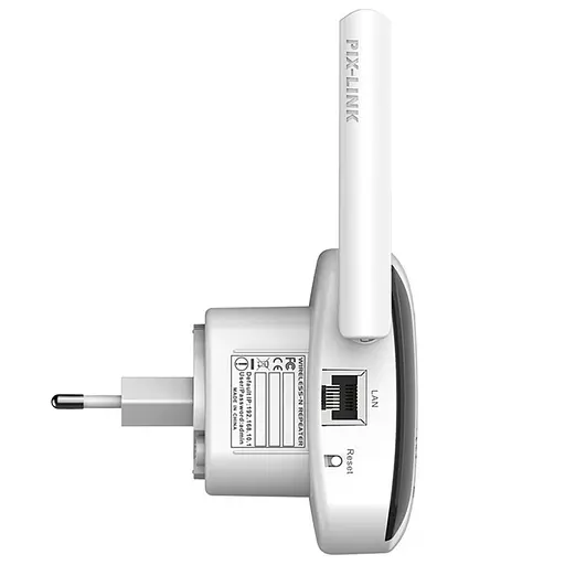 Підсилювач WiFi сигналу ретранслятор Wi-Fi Pix-Link LV-WR29 2.4 GHz репітер точка доступу White (18659) - фото 3