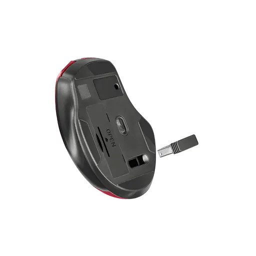 Мишка Defender Prime MB-053 Silent Wireless Red (52052) - фото 4