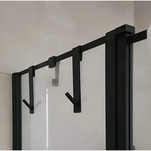 Гачок для рушників Nett GB-13 навісні чорний металевий - фото 2