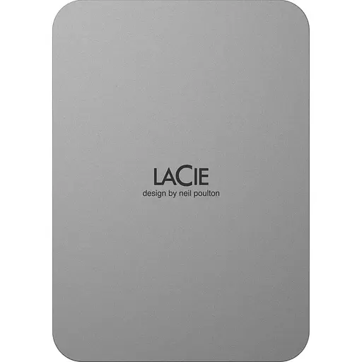 Зовнішній жорсткий диск LaCie Mobile Drive 4TB Moon Silver (STLP4000400) [115893]