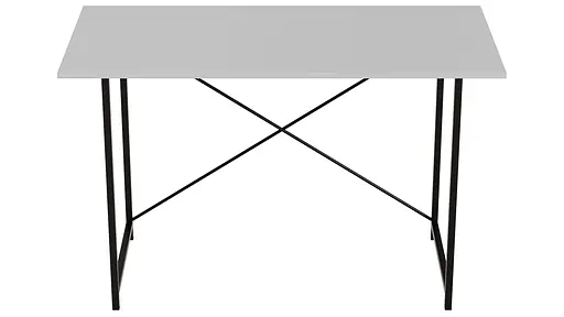 Стол письменный Line Лайт Ferrum-decor 750x1200x600 Черный металл ДСП Белый 16 мм (FRD-104857) - фото 4