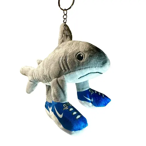 М'яка іграшка брелок Brainrot Тралалеро Тралала 18 см (XY093) - фото 2