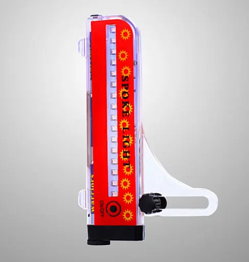 Велосипедная разноцветная светодиодная подсветка колес велосипеда Spoke light 16 LED 32 вело узора - фото 1