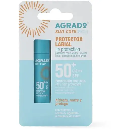 Бальзам для губ Agrado сонцезахисний SPF 50+ 4 мл - фото 1