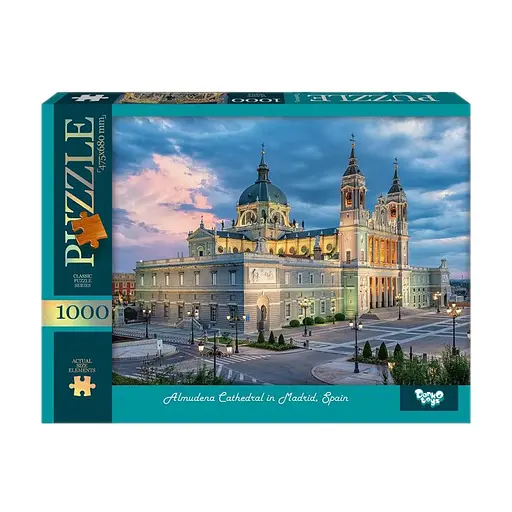 Пазл Собор Альмудена C1000-13-06, 1000 элементов