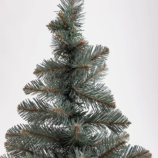 Штучна новорічна декоративна міні ялинка «Полонинська» блакитна 60 см Lugi SOK-M-03-1-3 - фото 3